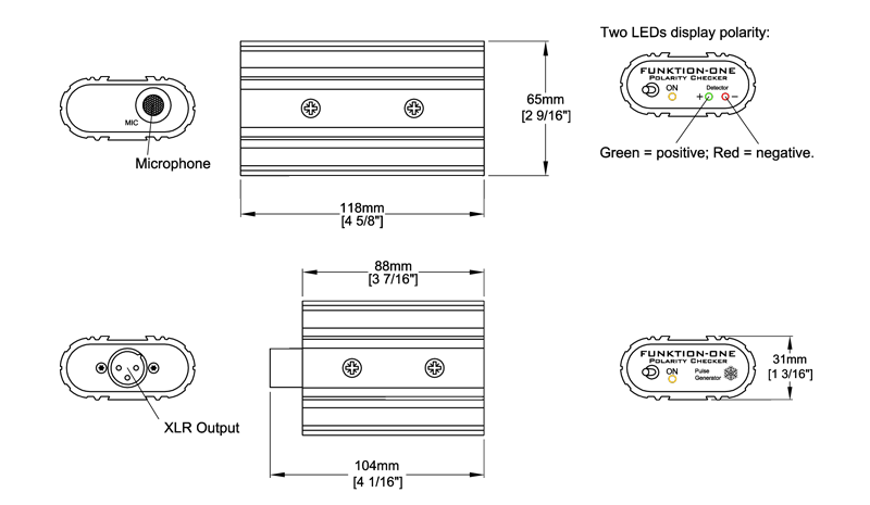 Polarity Checker Technical Drawing