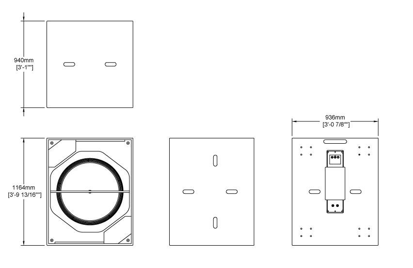 BR132 Technical Drawing