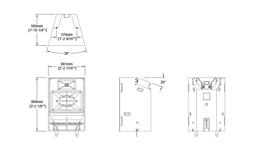 Evo 7T Technical Drawing