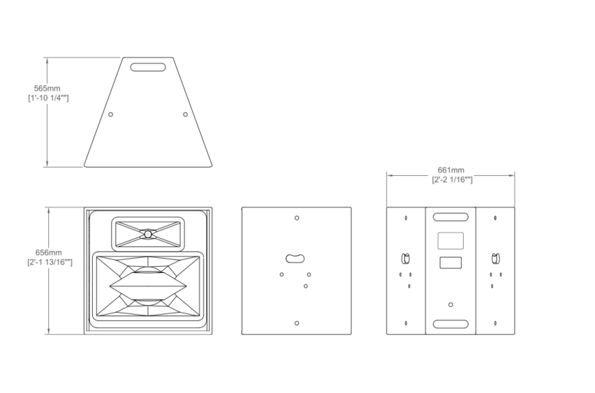 Evo 6EH Technical Drawing
