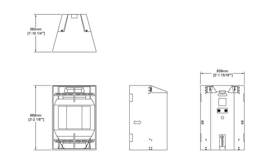 Evo 7TL-215 Technical Drawing