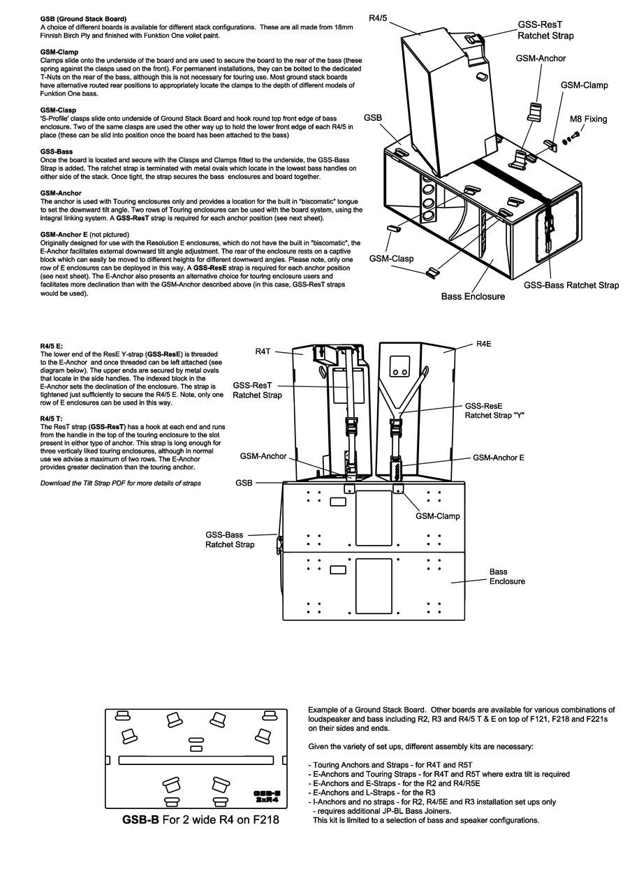 Ground Stack Systems Technical Drawing