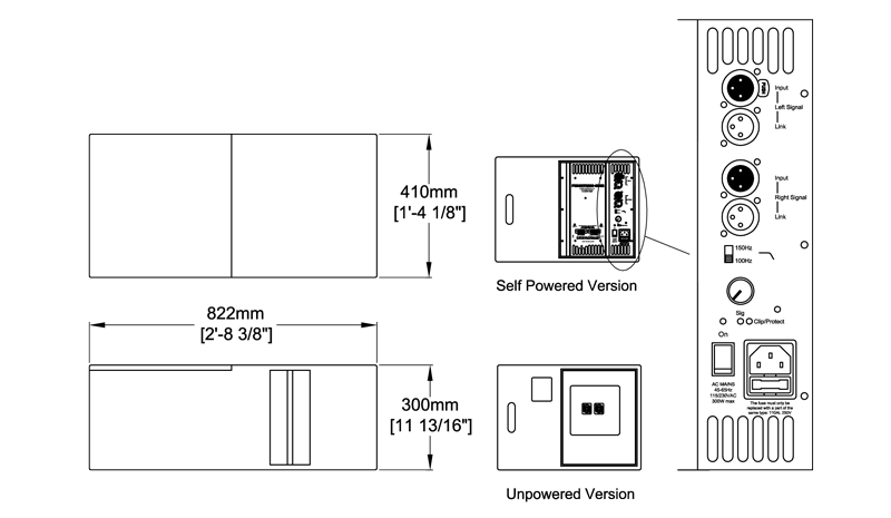 MB112 Technical Drawing