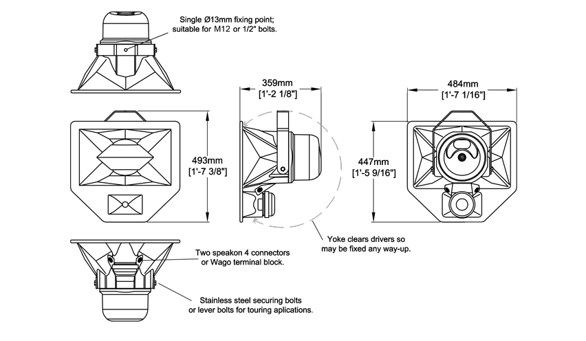 Res 2SH Technical Drawing