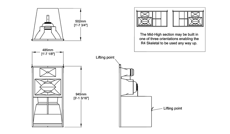 Res 4S Skeletal Technical Drawing