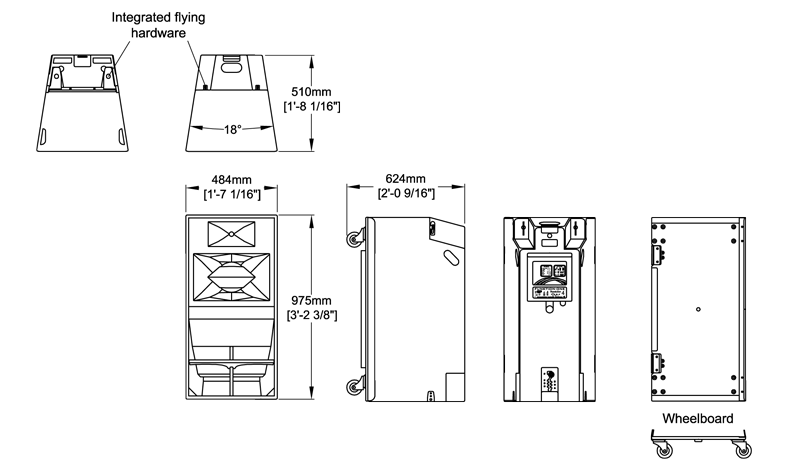Res 4T Touring Technical Drawing