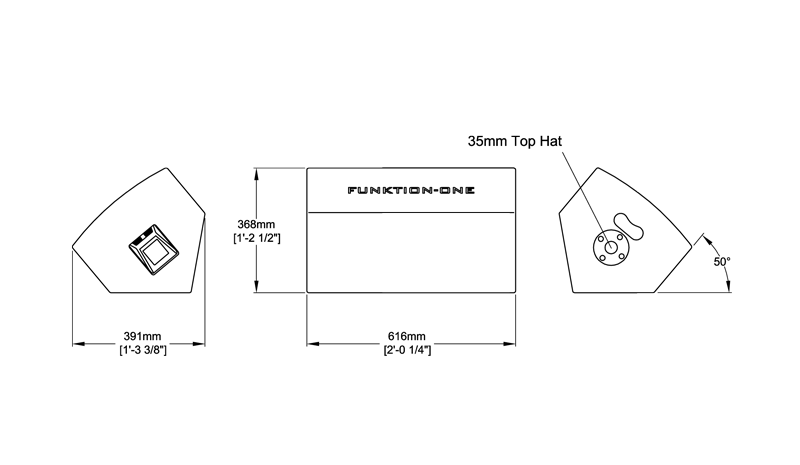 RM12 Monitor Technical Drawing