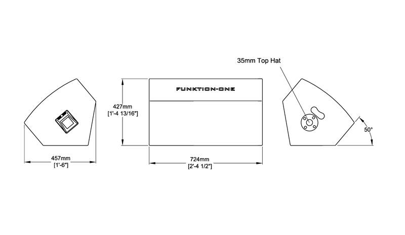 RM15 Monitor Technical Drawing